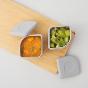 Leakproof Silipods Set of Two-Grey