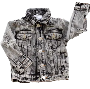 Little   Loved - Black Denim Jacket