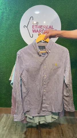 M-XL Polo RL 7pcs and 1pc Lacoste Oxford Shirts