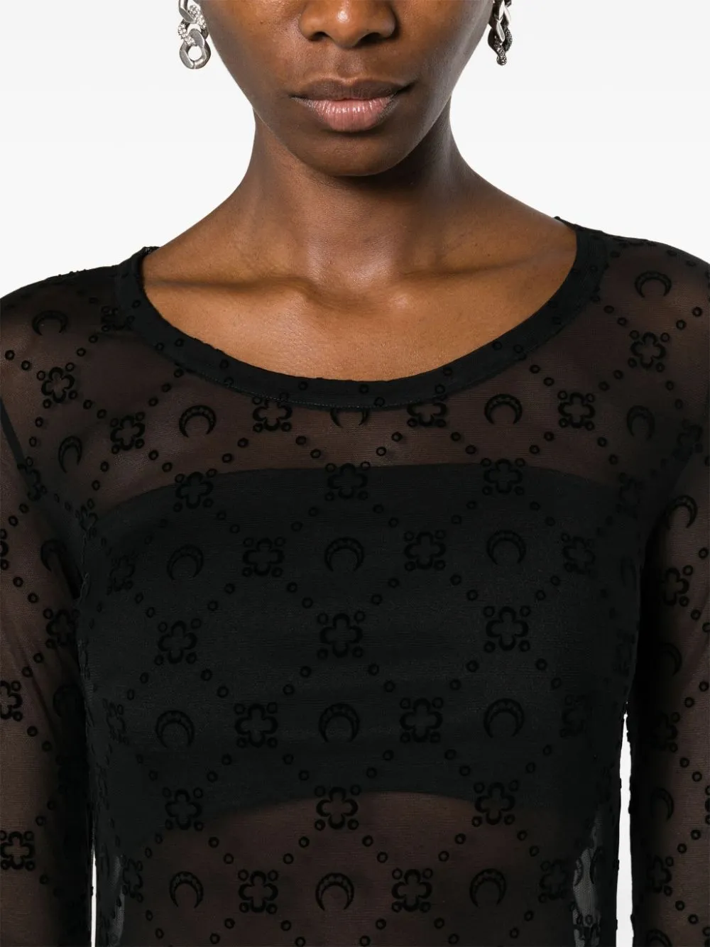 MARINE SERRE Dresses Black
