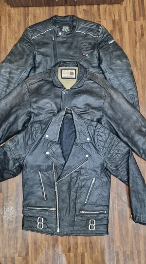 Mens bike leather jackets