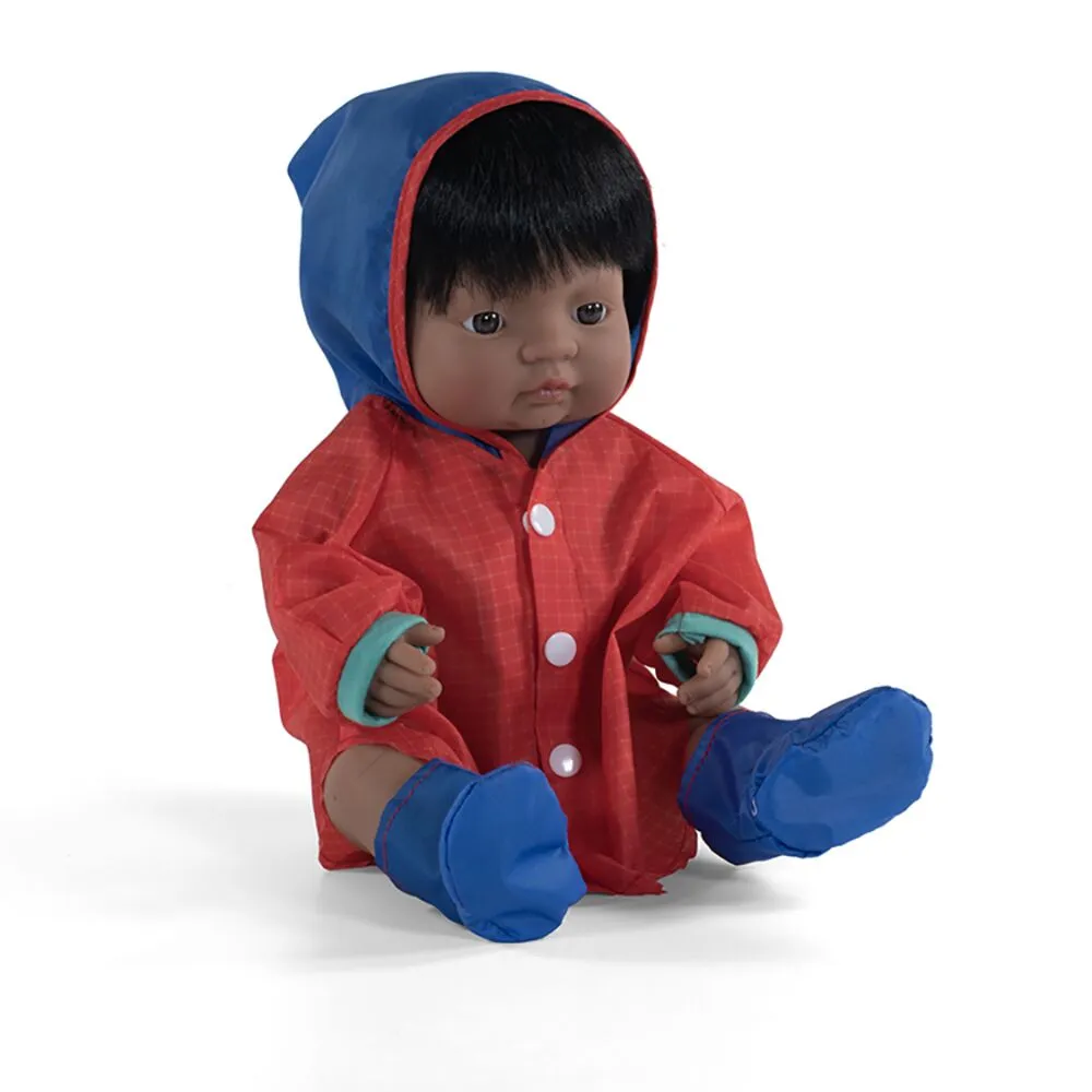 Miniland Anatomically Correct Baby Doll Hispanic Boy, 38 cm