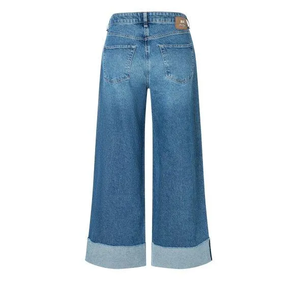 NEVADA SUPERWIDE JEANS - NIGHT SKY USED WASH