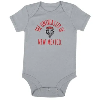 New - Kansas Jayhawks Infant Kids Pullover Bodysuit Set Of 3 Licensed Collegiate
