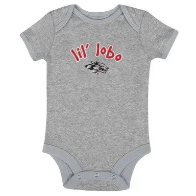 New - Kansas Jayhawks Infant Kids Pullover Bodysuit Set Of 3 Licensed Collegiate