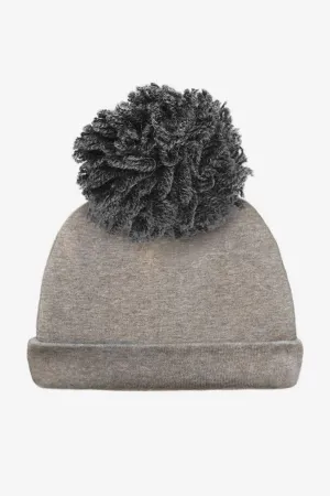 Oh Baby! Pom Pom Beanie - Grey