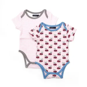 Organic Cotton Onesie (Pair) / Frances Frenchie