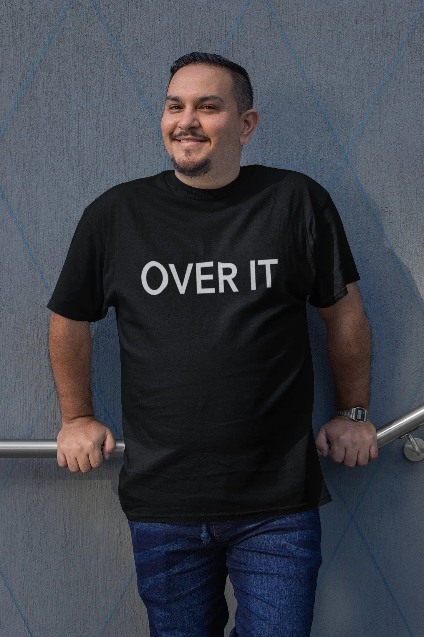 OVER IT MEN'S T SHIRT