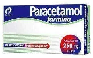 Paracetamol Farmina suppository