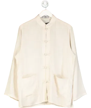 POLO MANO Beige Long Sleeve Shirt UK M/L