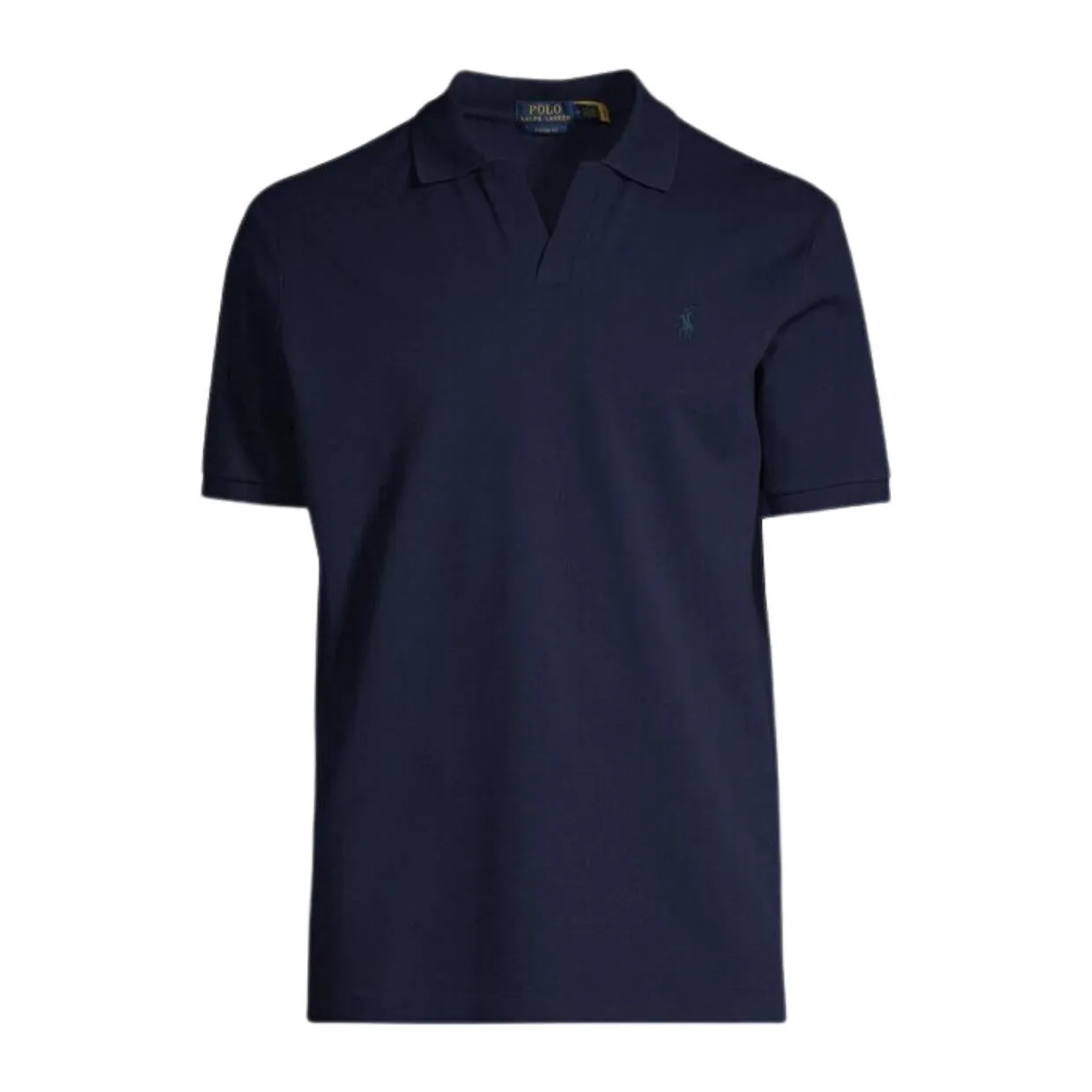 Polo Ralph Lauren Navy Logo Classic Fit Open Collar Polo Shirt