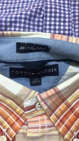 Polo Tommy Lacoste Cotton Shirts Grade A 50 Pcs