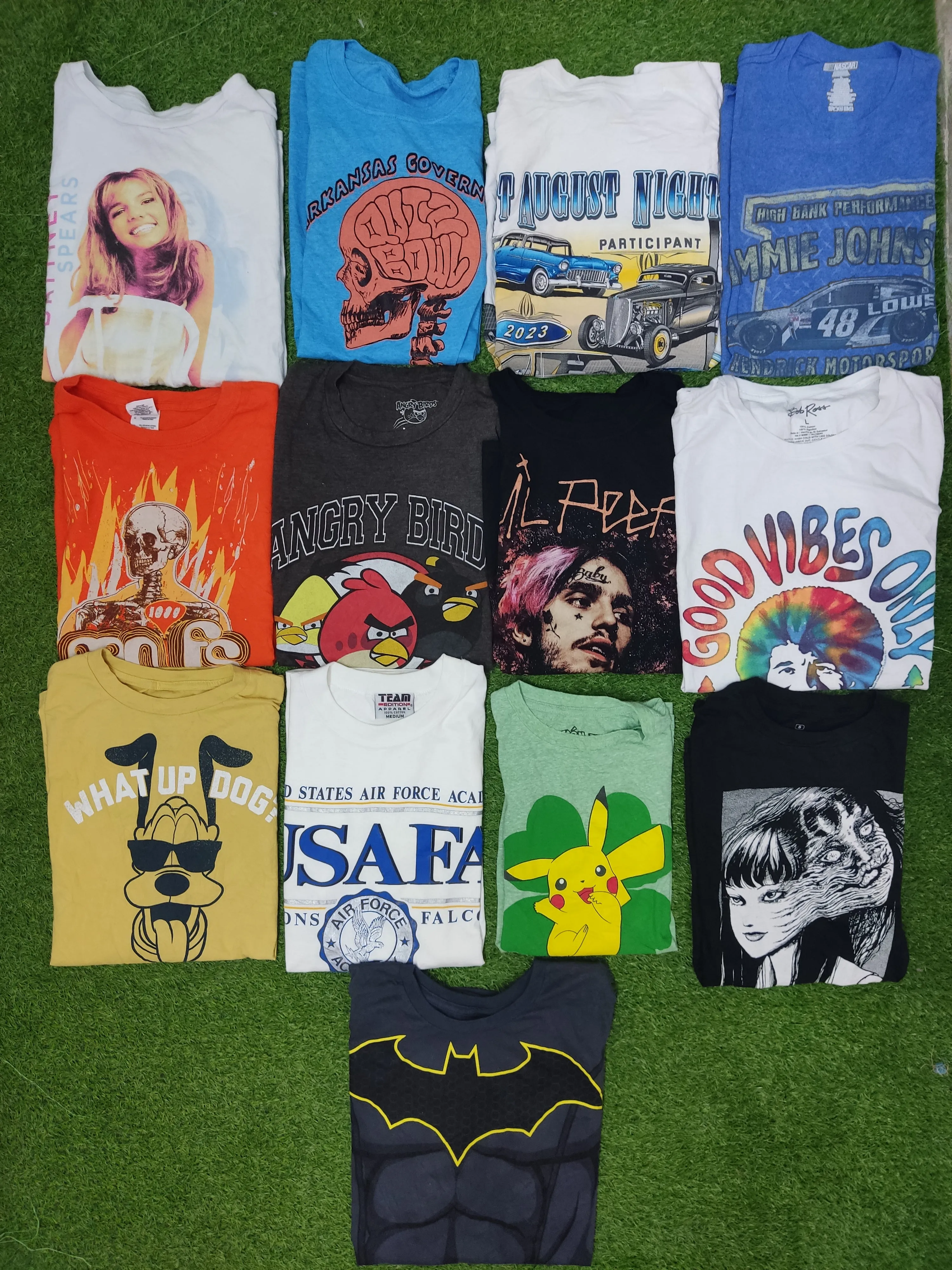 Printed T-Shirts 13 pcs