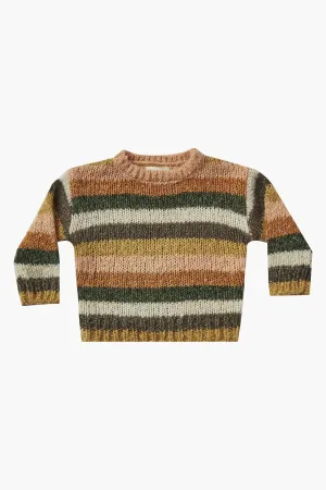 Rylee   Cru Stripe Aspen Baby Sweater (Size 6/12M left)