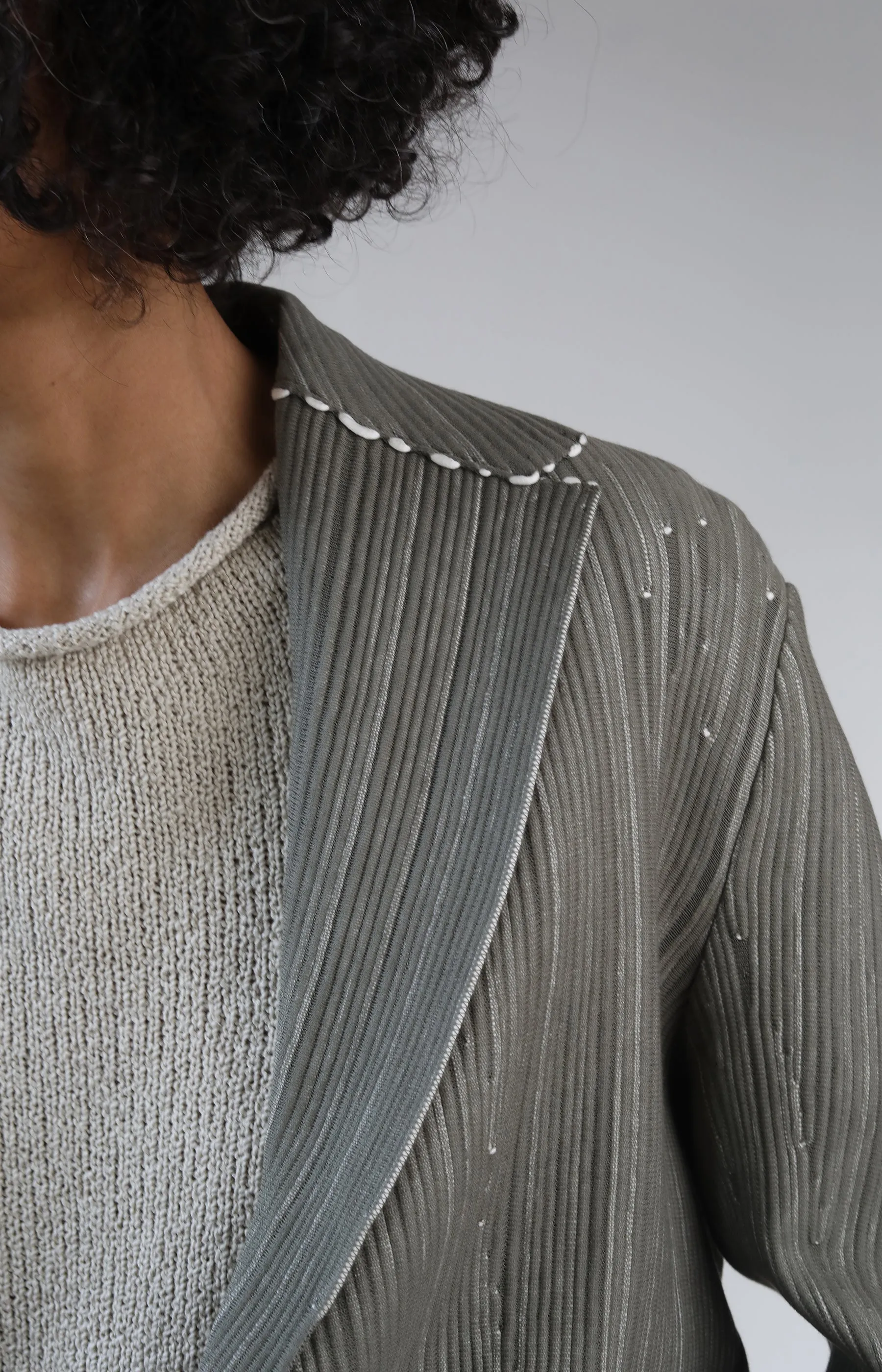 Sage Over Line Jacket