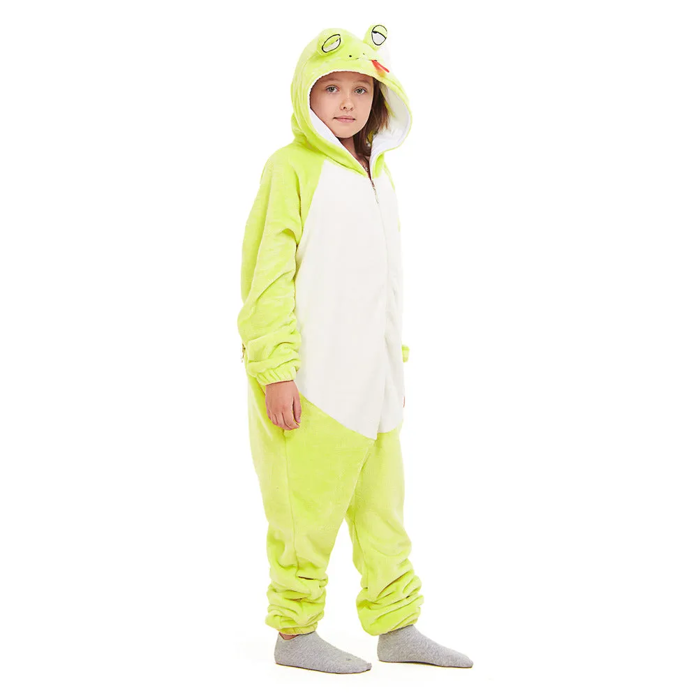 Snuggs Kids Blanket Onesie Frog