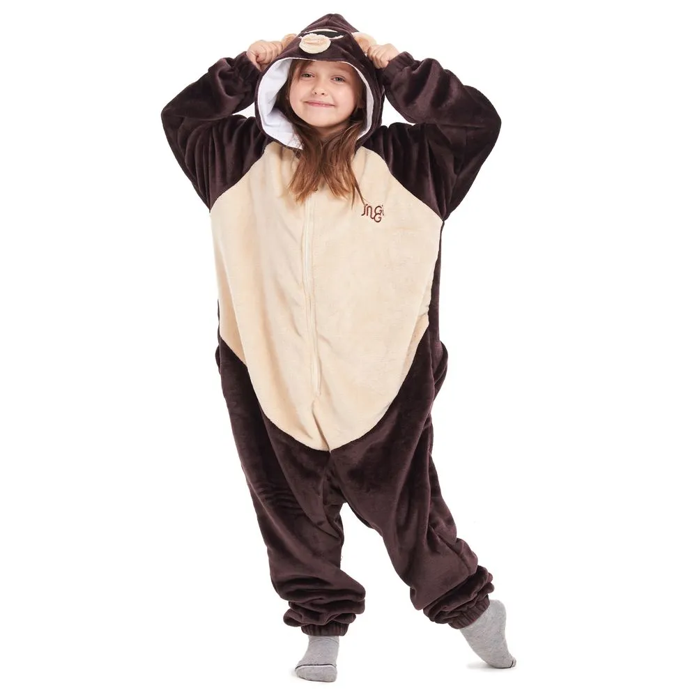 Snuggs Kids Blanket Onesie Monkey