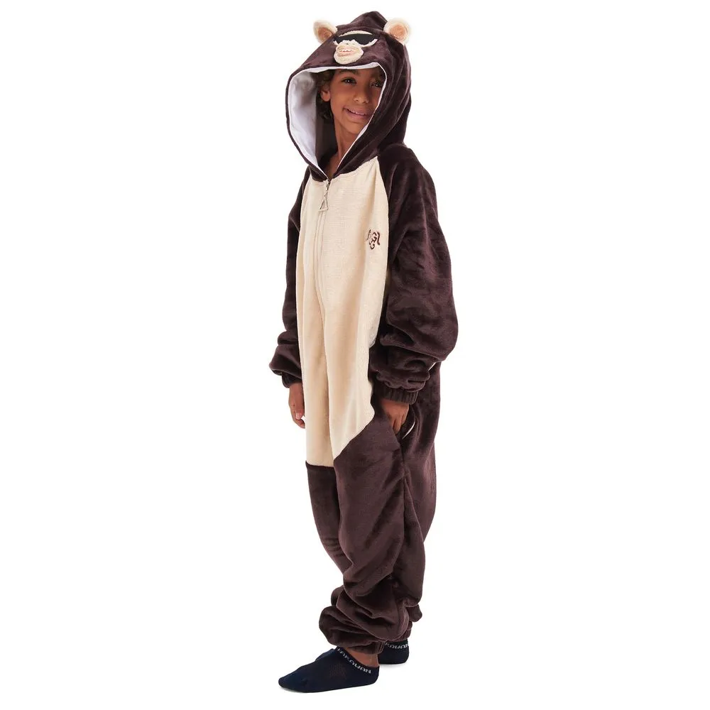 Snuggs Kids Blanket Onesie Monkey