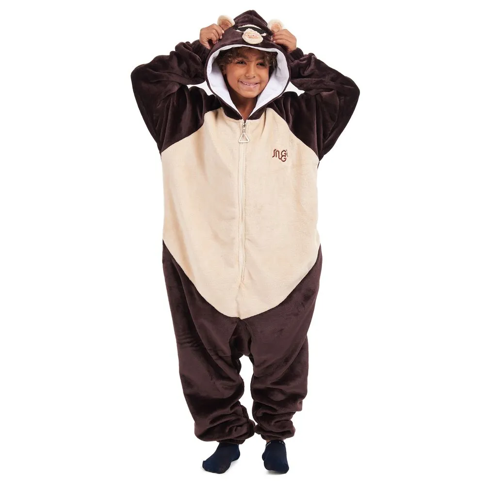 Snuggs Kids Blanket Onesie Monkey