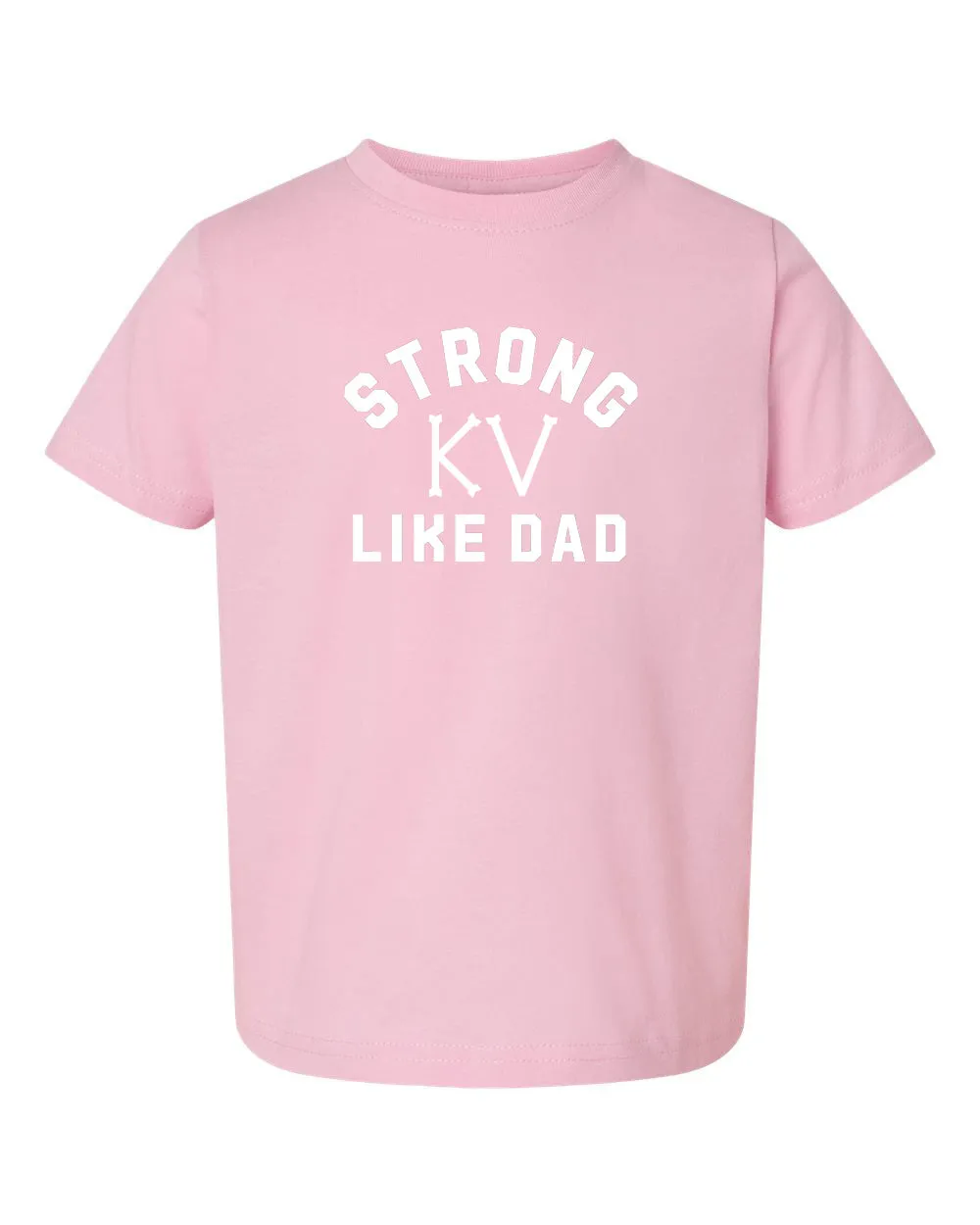 Strong Like Dad/Mom Kids Shirt