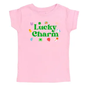 Sweet Wink Girls Pink S/S LUCKY CHARM Shirt