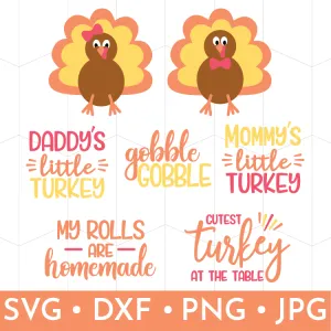 Thanksgiving Baby Bodysuit Bundle