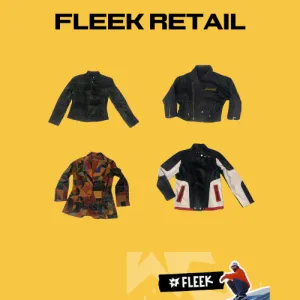 True vintage retro and Y2K leather jackets