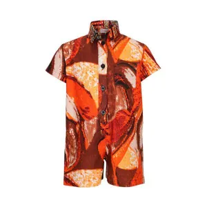 UNISEX ANKARA PLAYSUIT