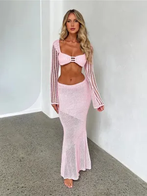 Victoria Knit Skirt Set
