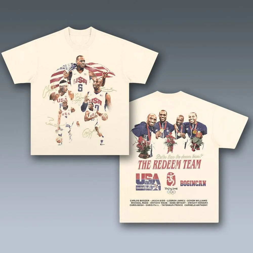 VINTAGE TEE | 2008 USA BASKETBALL TEAM 7.16