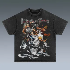 VINTAGE TEE |  ATTACK ON TITAN