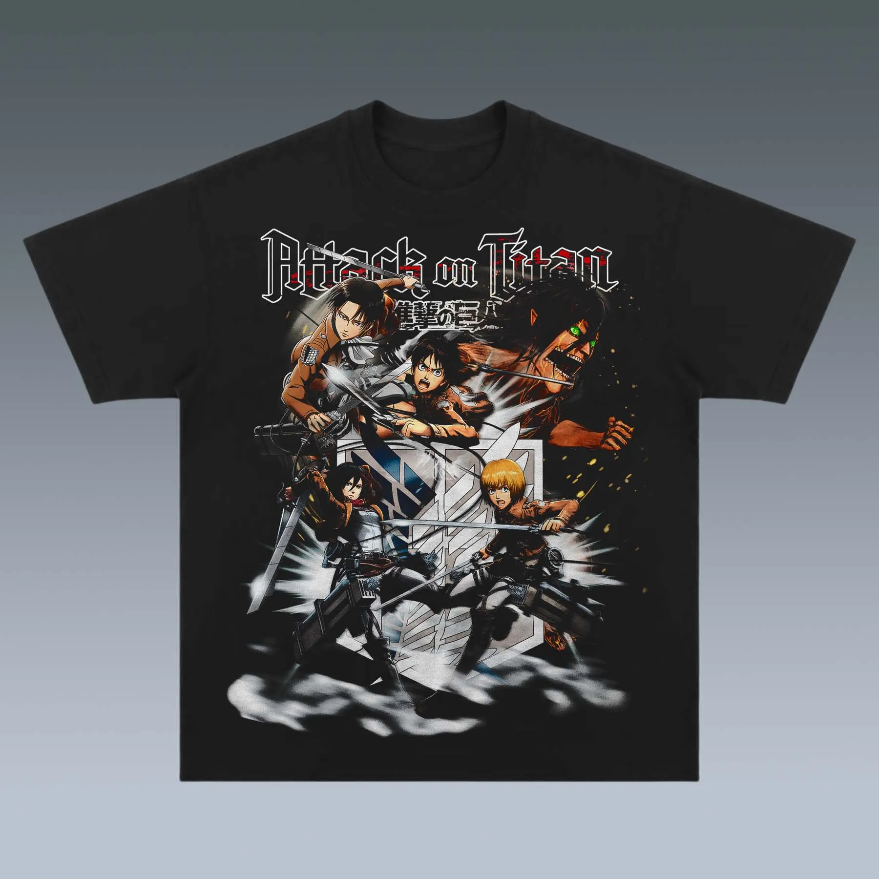 VINTAGE TEE |  ATTACK ON TITAN