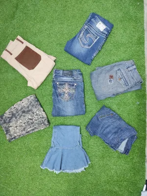 Y2k Flare Woman Jeans 08 pcs - OVR002