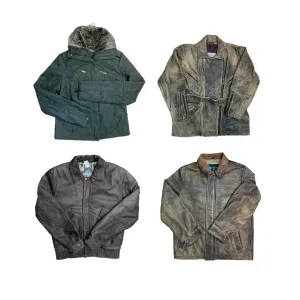 Y2k Grunge Leather Jackets , (RX-225)
