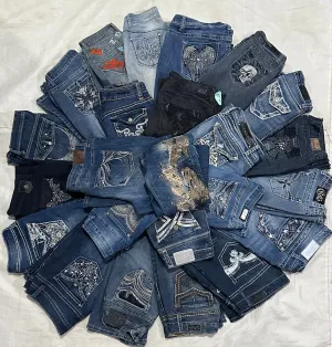 Y2K women jeans 25 pieces